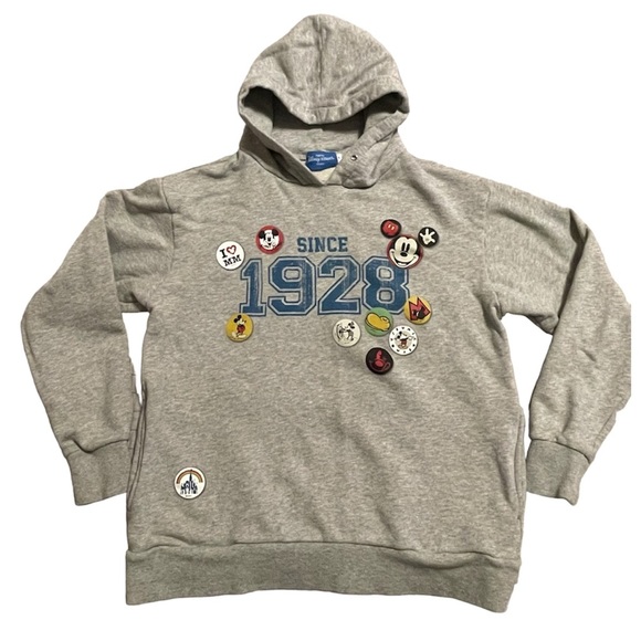 DISNEY Tokyo Resort Mickey Mouse Hoodies Sweatshirt Size Small - Picture 1 of 8